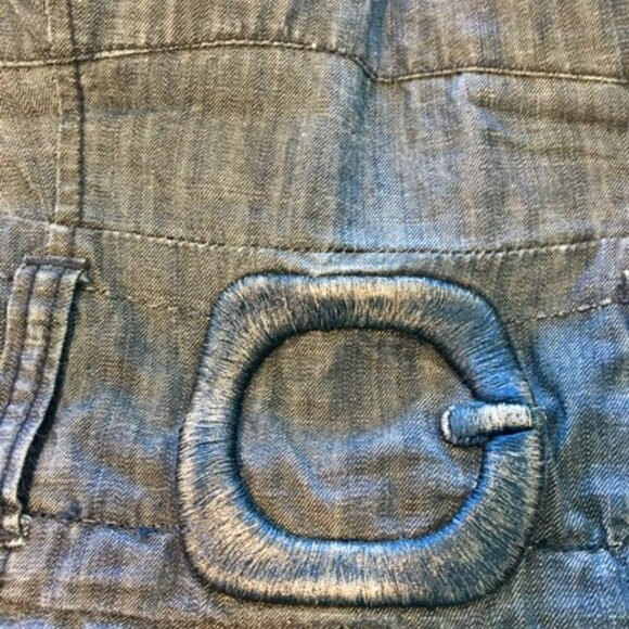 RARE Vintage Miss Sixty denim dress 100% cotton with built in bra size xs - Picture 10 of 16